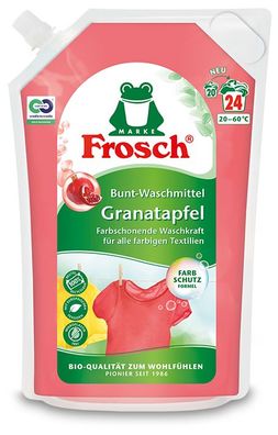 Frosch Granatapfel Bunt-Waschmittel Color 1,8 L Beutel