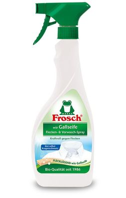 Frosch wie Gallseife Fleck-Entferner und Vorwasch-Spray 500 ml Sprühflasche