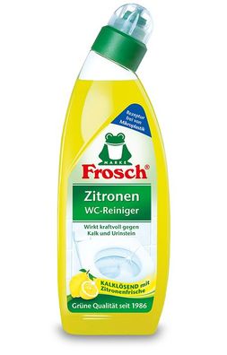 Frosch Zitronen WC Reiniger gegen Kalk und Urinstein 1 x 750 ml Flasche (Gr. Groß)