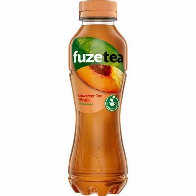 Fuze Tea Schwarzer Tee Pfirsich 12x0.40l Einweg-Pfand