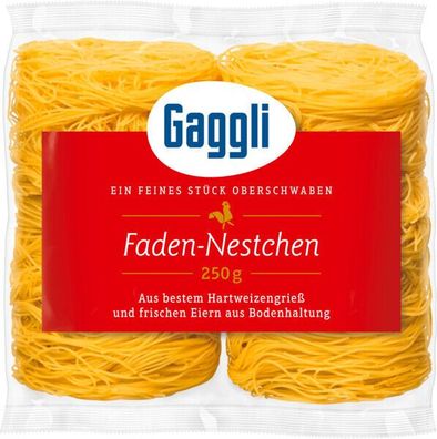 Gaggli Faden-Nestchen 24er Pack ( 24x250g )