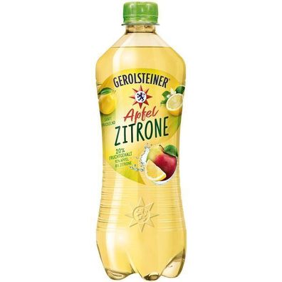 Gerolsteiner & Frucht Apfel-Zitrone 6x0.75l Flasche Einweg-Pfand