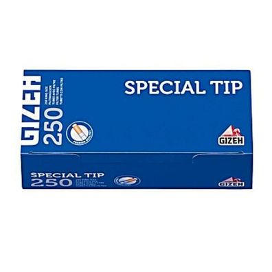 GIZEH Special Tip, blau, Zigarettenhülsen Filterhülsen Hülsen 4x250er Pg.