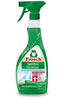 Glas-Reiniger Frosch Spiritus Umweltfreundlich Sprühflasche Streifenfrei 500 ml