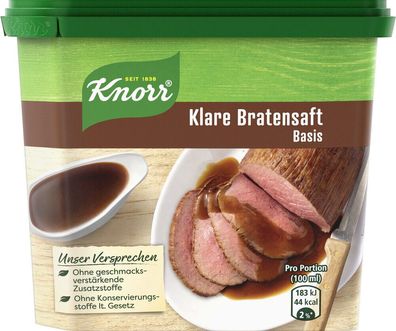Knorr Klare Bratensaft Basis 235g Dose, 6er Pack ( 6x235g )