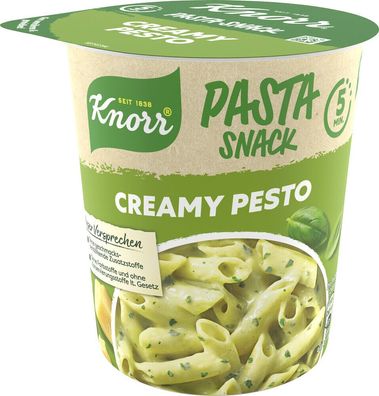 Knorr Pasta Snack creamy pesto 68g Becher