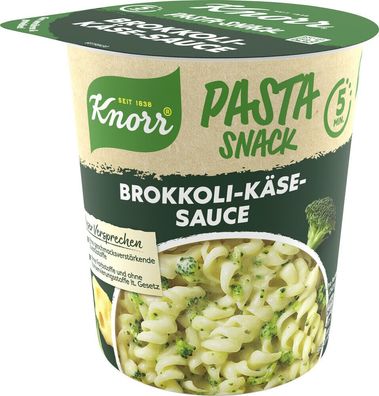 Knorr Pasta Snack Broccoli-Käse Sauce 62 g Becher