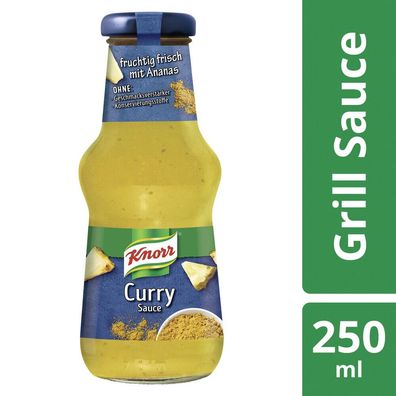 Knorr Schlemmersauce Curry 250ml Fasche, 6er Pack ( 6x250ml )