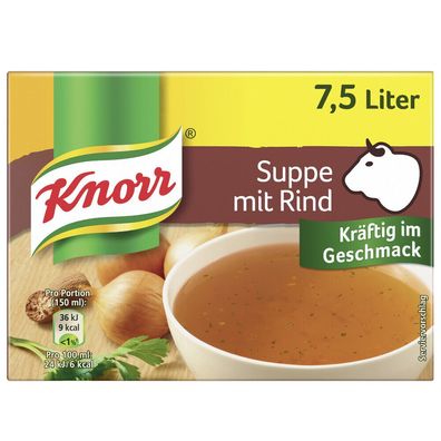 Knorr Suppe mit Rind 150g Packung, 30er Pack (30x150g)