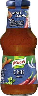 Knorr Schlemmersauce Chili 250ml Flasche, 6er Pack ( 6x250ml )