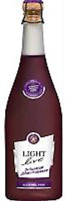 Light Live Sparkling schw. Johannisb. Alkoholfreies 0,75 L Flasche, 6er Pack