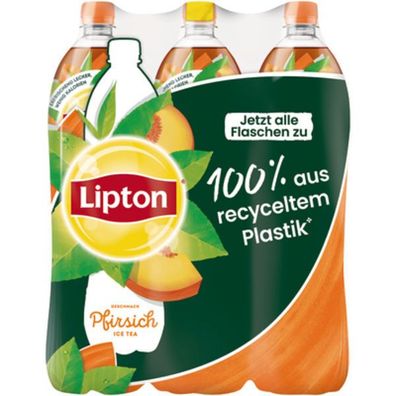 Lipton Ice Tea Peach 6x1.50L Flaschen, Einweg-Pfand