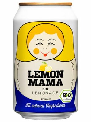 Lemon MAMA Bio Lemonade 24er Pack (24 x 330 ml)