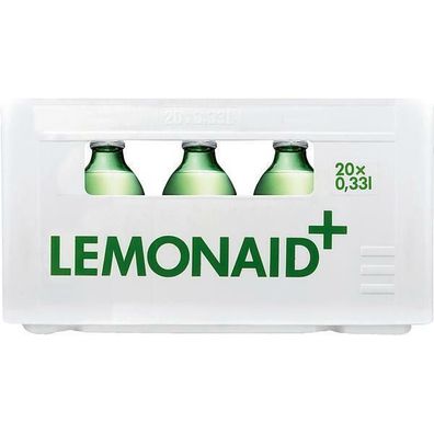 Lemonaid Limette BIO, 20x0.33l Fl., Mehrweg-Pfand, Ohne Kiste