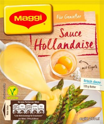 Maggi Für Genießer Sauce Hollandaise 39er (39 x 250ml Packung)