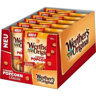 Werthers Classic Caramel Popcorn - Karamell - 12x140 g Bt.