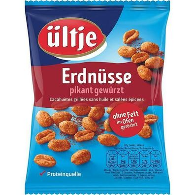Ültje Erdnüsse ohne Fett geröstet,12x200g Bt.
