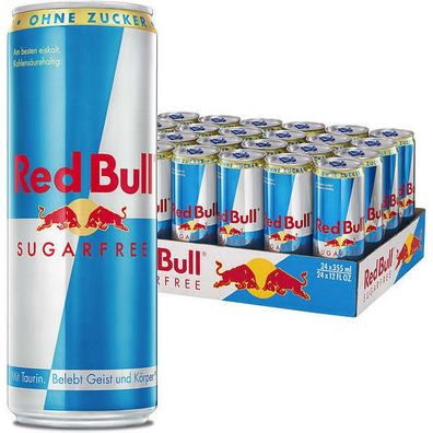 Red Bull Sugarfree 24x355ml Dosen Einweg-Pfand