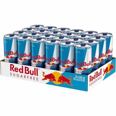 Red Bull Sugarfree 24x0.25 L Dosen Einweg-Pfand