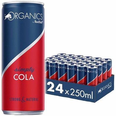 Red Bull Organics Simply Cola, Einweg-Pfand, BIO - 24x0.25l Dose