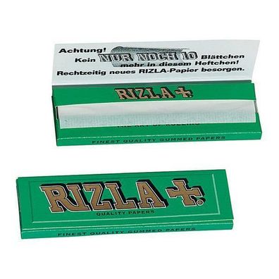 Rizla Zigarettenpapier, Grün, 50x50 Bl Pg.