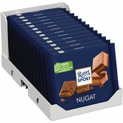 Ritter Sport Nugat 100g Tafel 13er Pack (13x100 g)