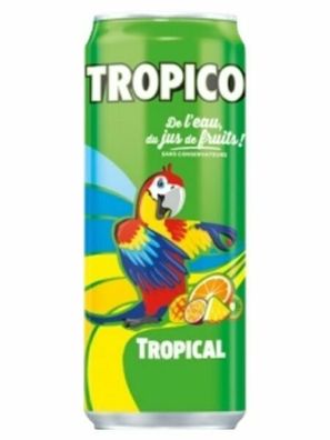 Tropico Tropical Erfrischungsgetränk mit Fruchtgeschmack 24x0.33l EINWEG