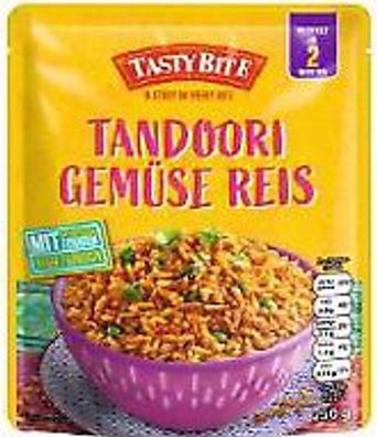Tastybi Tandoori Gemuese REIS 250g, 6er Pack (6x250g)