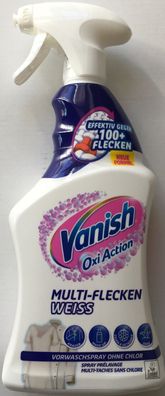 Vanish Oxi Action Multi-Flecken Weiss ohne Chlor 750ml 6er Pack