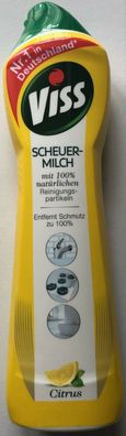 VISS Scheuermilch 500 ML CITRUS- Viss Reinigungsmilch 500 ml Zitrone