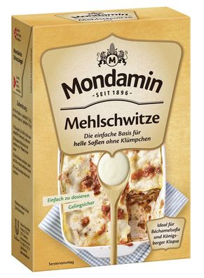 Mondamin Mehlschwitze hell 250 g Packung, 16er Pack ( 16x250g )