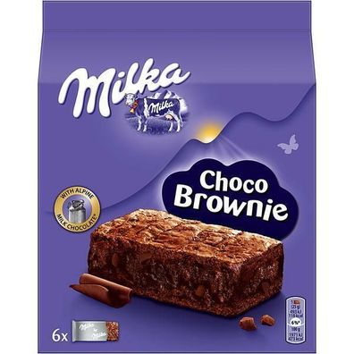 Milka Choco Brownie - 6 Mini Kuchen - Schokolade 13x150 g Pg.