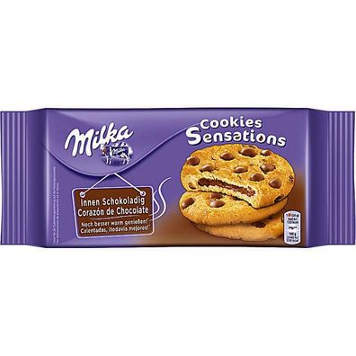 Milka - Cookies Sensations Innen Schokoladig 12x156 g Pg.