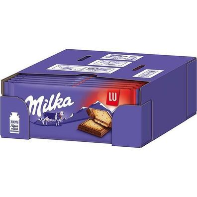 Milka & LU Schokolade 18x87 g Tf.