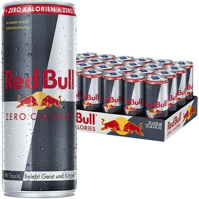 Red Bull Energy Drink ZERO Kalorien 24x0.25l Ds