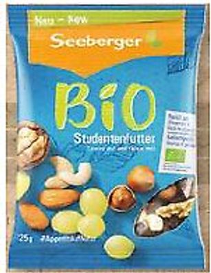 Seeberger BIO Studentenfutter 125g, 13er Pack (13x125g)
