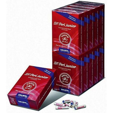 Dr Perl Jubig 9mm Vauen Pfeifenfilter Filter, 10x100er Packung