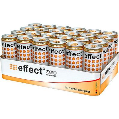 effect Zero Energy Drink 24x0,33 L Dose Einweg-Pfand