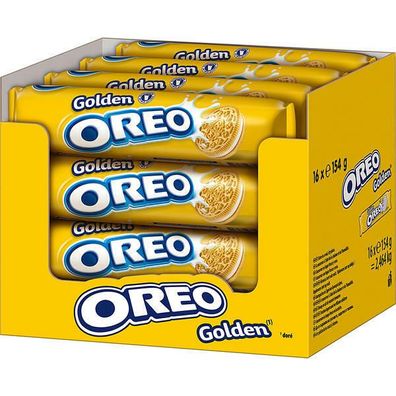 Oreo Golden Sandwich Cookies Vanilla 16x154 g Pg.