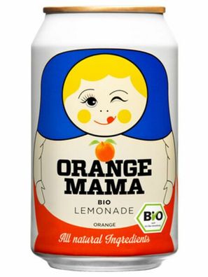 Orange MAMA Bio Lemonade 24er Pack (24 x 330 ml)