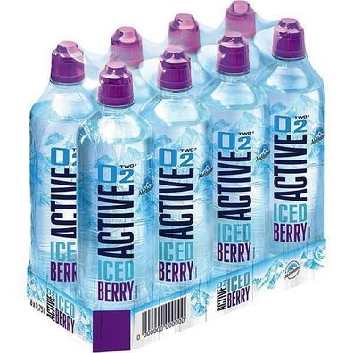 Active 02 Ices Berry 8x0.75 L Flasche Einweg-Pfand