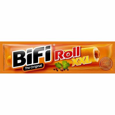 Bifi Roll XXL, Snack, Salami, Weizen-Gebäck, 24 x 70 g Stück