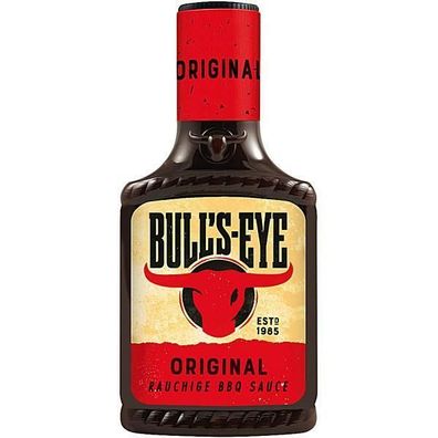 Bull's Eye Original , rauchige Barbecue Sauce 1x300ml Flasche