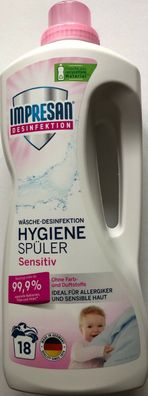 Impresan Wäsche Hygiene Spüler Sensitiv 1500 ml, 18 WL