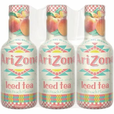 AriZona Ice Tea Peach 6x0.50l Einweg-Pfand