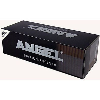 Angel Filterhülsen Hülsen Zigarettenhülsen ( 1x500 Stück- Packung)