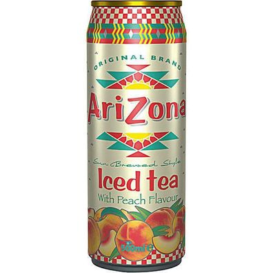 AriZona Iced Tea With Peach Flavour 12x0.50l Einweg-Pfand
