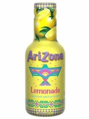 Arizona Lemonade 500 ml Flasche, 12er Pack (12x0.5 L) EINWEG PFAND