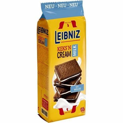 Bahlsen Leibniz Keks'n Cream milk, 14x190 g Pg.