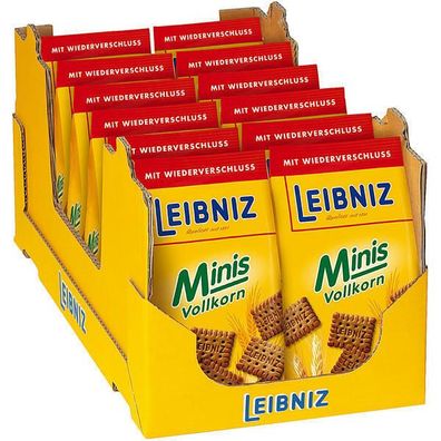 Bahlsen Leibniz Minis Vollkorn, 12x125 g Beutel